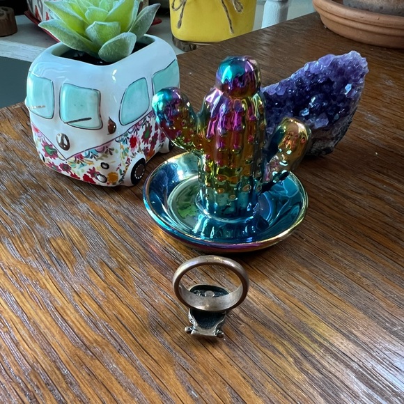 Rustic Owl Rhinestone Ring ✨ - Picture 2 of 7